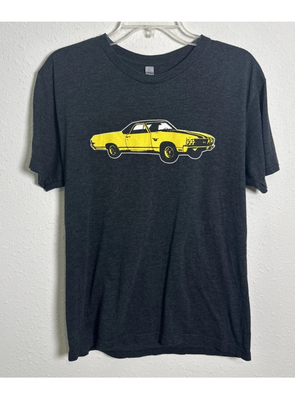 Lucinda Williams “Lake Charles” Lyrics T-Shirt El Camino Logo Men’s Medium Gray